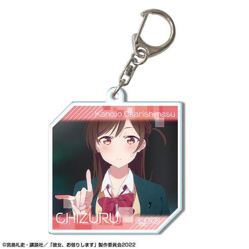 『彼女、お借りします』アクリルキーホルダー Ver.2 デザイン09(水原千鶴/I)【202507再販】